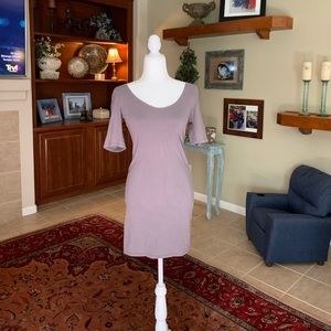 Women’s Gray colored T-shirt Dress